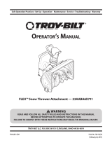 Troy-Bilt FLEX 23AABA6X711 Manual de usuario