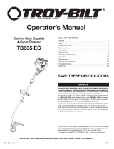Troy-Bild TB635 EC Manual de usuario