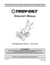 Troy-Bilt 31AS62N2711 Manual de usuario