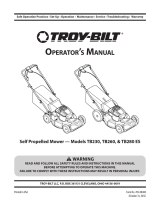 Troy-Bilt 12AGA26G011 Manual de usuario