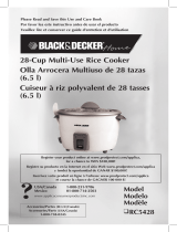 Black and Decker Appliances RC5428 Guía del usuario