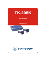 Trendnet TK-205K Guía del usuario