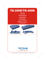 Trendnet TK-400K Guía del usuario