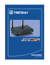 Trendnet TEW-652BRP Quick Installation Guide