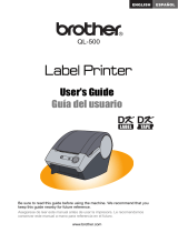 Brother QL-500 Guía del usuario