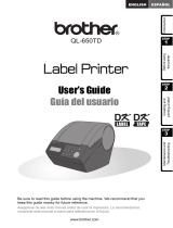 Brother QL-650TD Guía del usuario