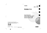 Canon iP100 - PIXMA Color Inkjet Printer Guía de inicio rápido