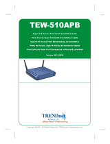 Trendnet TEW-510APB Quick Installation Guide