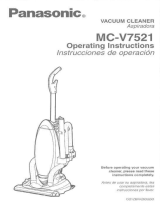 Panasonic MC-V7521 El manual del propietario