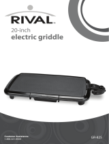 Rival GR-825 El manual del propietario