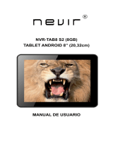Nevir NVR-TAB101 S2 Manual de usuario