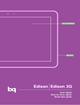 BQ Edison Series User Edison 3G Guía de inicio rápido