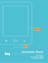 bq Cervantes Touch Guía de inicio rápido