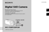 Sony Cyber Shot DSC-P120 Manual de usuario