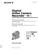 Sony DCR-PC101E Manual de usuario