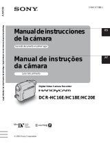 Sony DCR-HC20E Manual de usuario