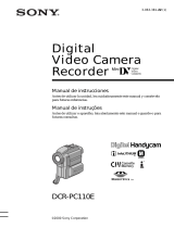 Sony DCR-PC110E Manual de usuario