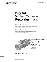 Sony DCR-VX2000E El manual del propietario