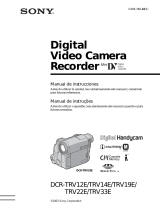 Sony DCR-TRV12E Manual de usuario