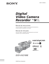 Sony Handycam Handycam DCR-VX2000E El manual del propietario