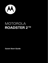 Motorola Roadster 2 Guía de inicio rápido