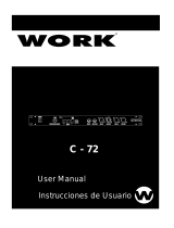 Work-pro C 72 DMX Manual de usuario