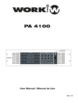 Work Pro PA 4100 Manual de usuario