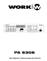 Work Pro PA 6306 Manual de usuario