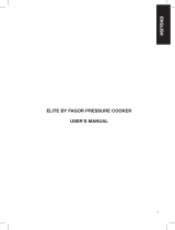 Fagor ELITE PRESSURE COOKER Manual de usuario