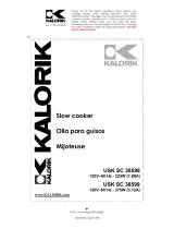 KALORIK SC 38599 R Manual de usuario