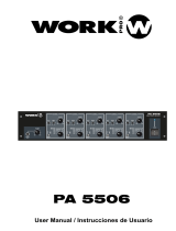 Work-pro PA 5506 Manual de usuario