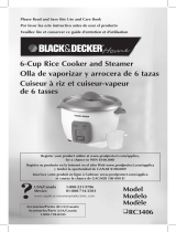 Black & Decker RC3406 Manual de usuario