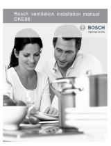 Bosch DKE9605MUC/01 Guía de instalación