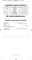 Rowenta DW9280 Manual de usuario