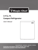Magic Chef MCBR240W1 Manual de usuario