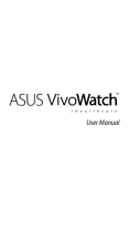 Asus VivoWatch Series User VivoWatch Instrucciones de operación