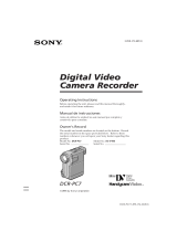 Sony DCR-PC7 Manual de usuario