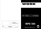 Work-pro WPE 500 Manual de usuario