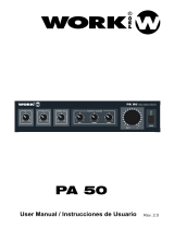 Work Pro PA 50 Manual de usuario