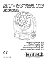 Briteq BT-W19L10 ZOOM Manual de usuario