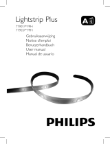 Philips Hue 20W LED Lightstrip Plus 2m Light Strips Kit Manual de usuario