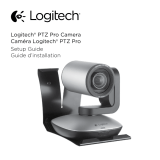 Logitech PTZ Pro Camera Guía de instalación