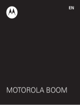 Motorola Boom Manual de usuario