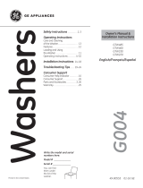 GE Appliances GTW330ASKWW El manual del propietario