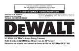 DeWalt DCST925M1 Manual de usuario