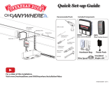 Overhead door ohd anywhere Quick Setup Manual