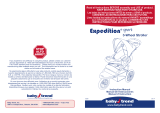 Baby Trend Expedition Sport 3-Wheel Stroller El manual del propietario