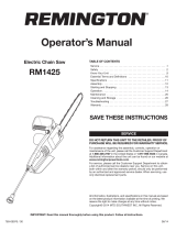 Remington RM1425 Limb N Trim Manual de usuario