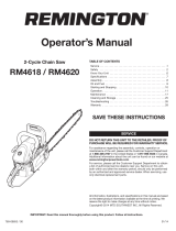 Remington RM4620 The Outlaw Manual de usuario