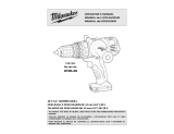 Milwaukee 28 v cordless hammer drill - tool only - 1 Manual de usuario